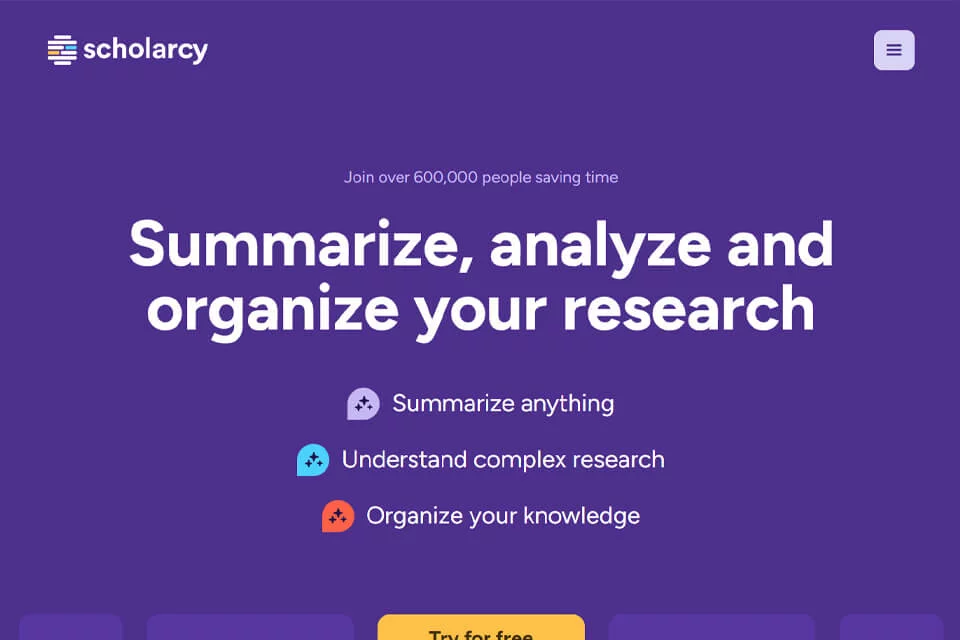 Scholarcy