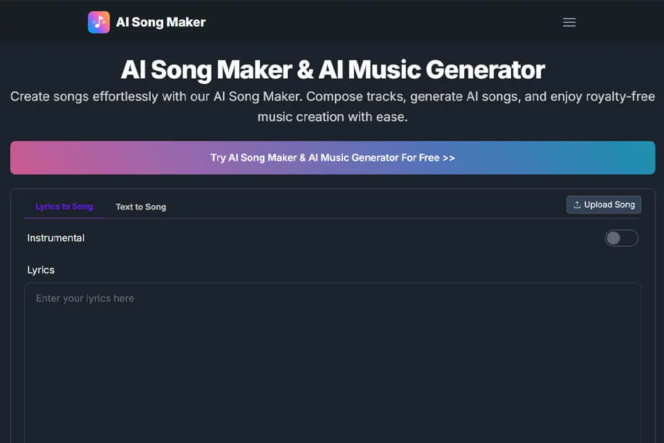 AI Song Maker