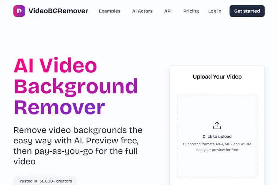 VideoBGRemover
