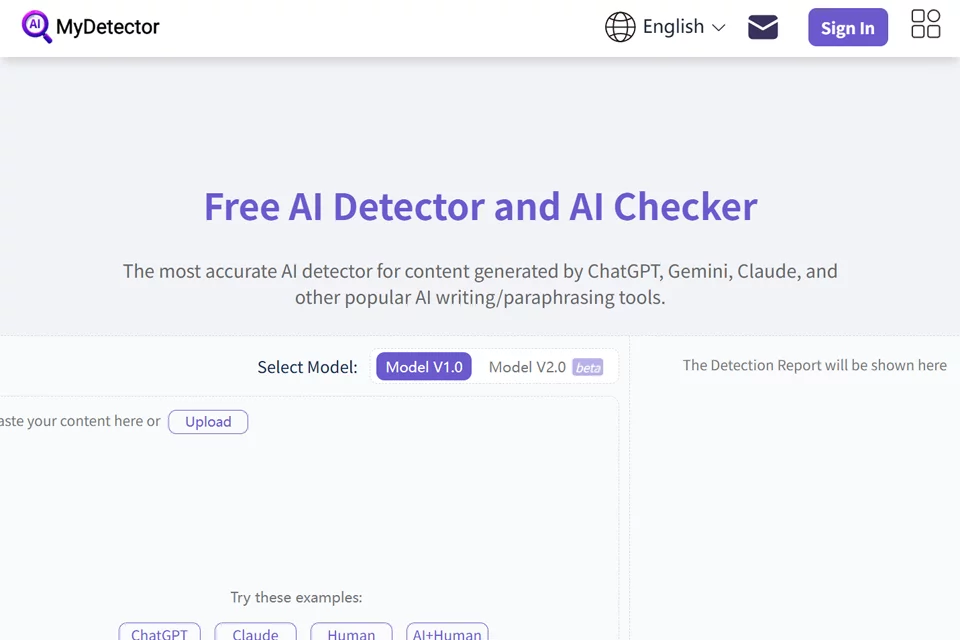 MyDetector AI