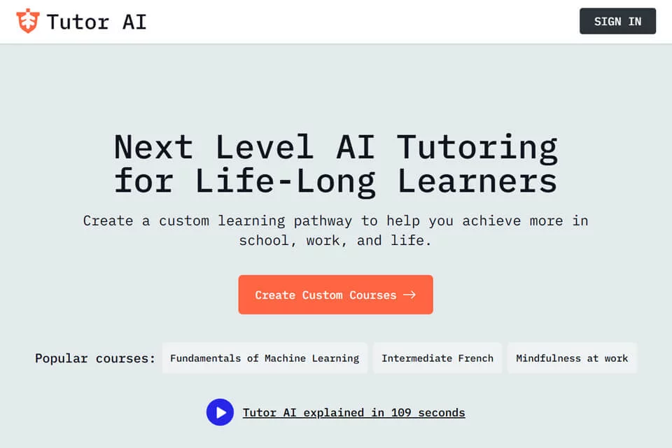 Tutor AI