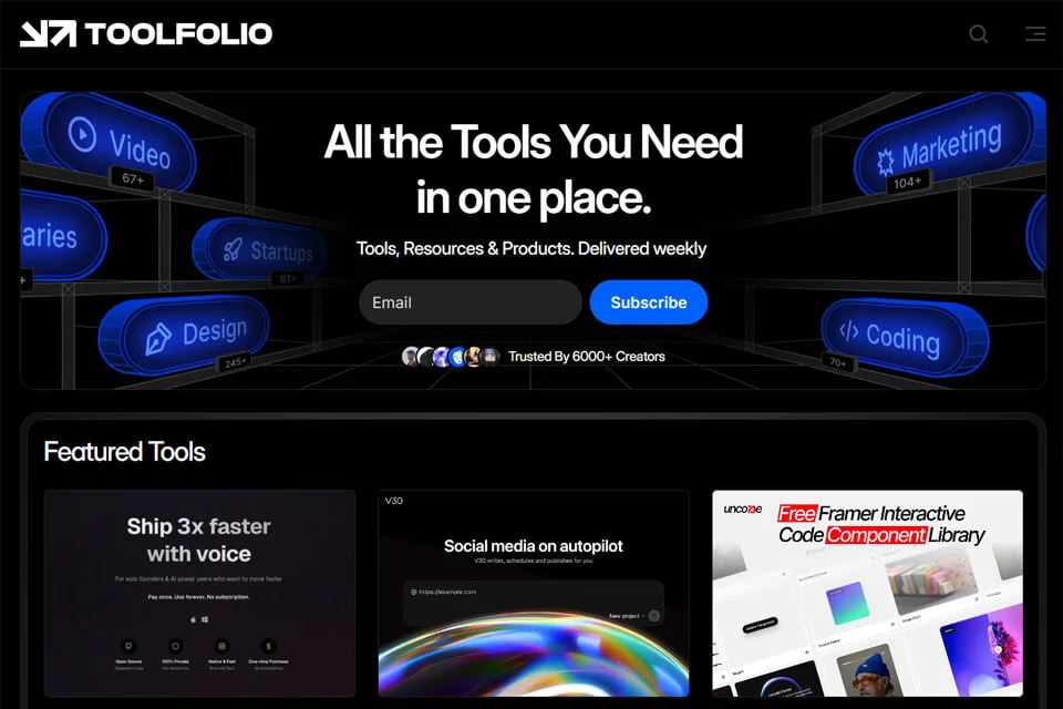 Toolfolio