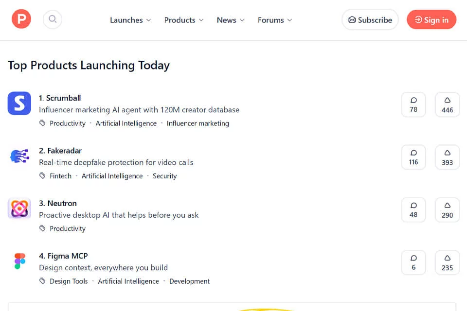 Producthunt
