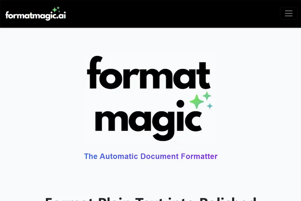 Format Magic