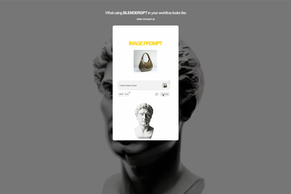 BlenderGPT