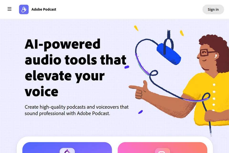 Adobe Podcast